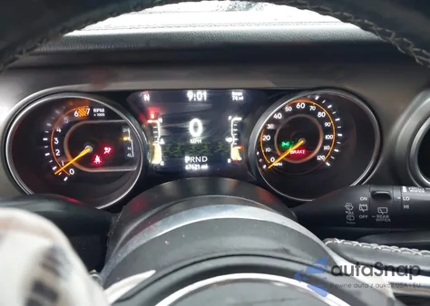 2020 Jeep Wrangler Unlimited Sahara 4X4 z USA, uszkodzony, nr VIN 1C4HJXEN2LW159830